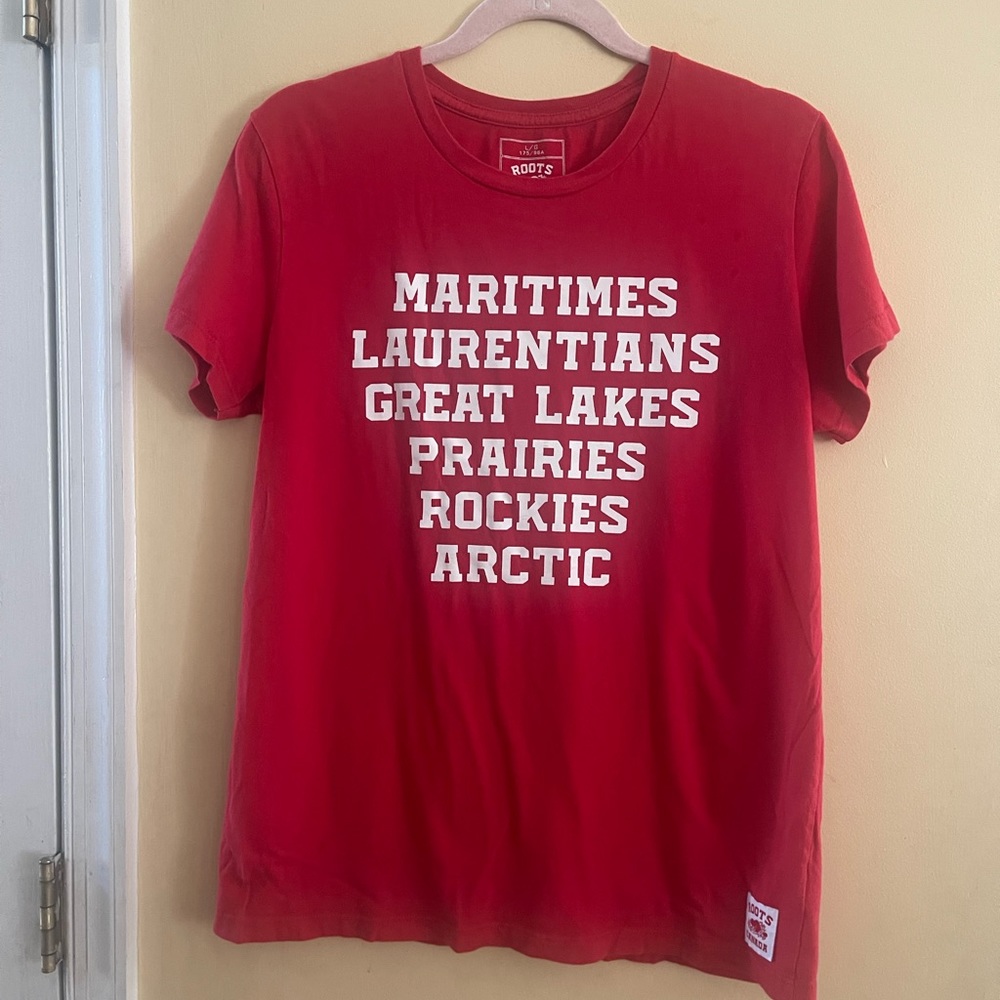 Roots Red Short Sleeve Tee